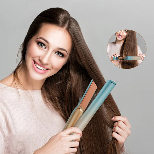 2-in-1 Rechargeable Wireless Hair Curler