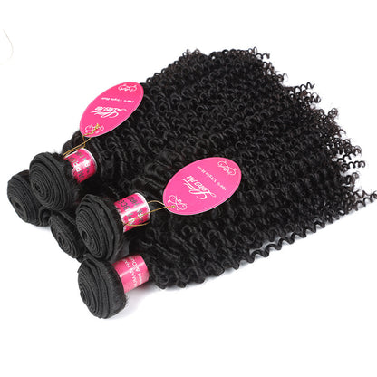 10A Deep Curly Brazilian Human Hair Bundles