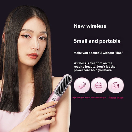 Portable Wireless Straight Hair Comb